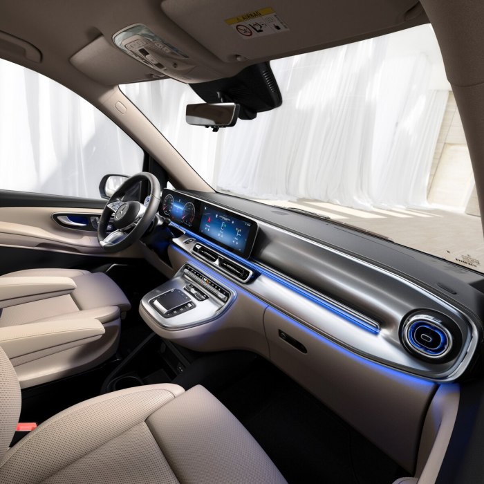 Mercedes v class 2024 салон