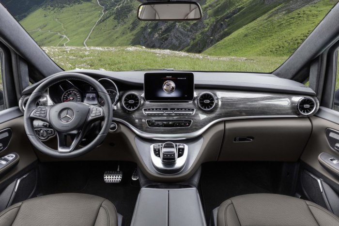 Mercedes Benz v class 2020 салон