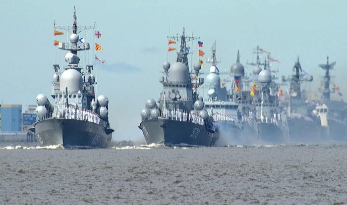 Парад ВМФ В Кронштадте 2022