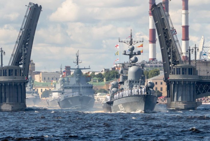 Парад ВМФ В Санкт-Петербурге 2023