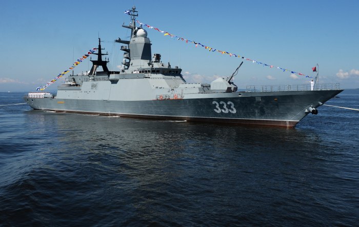 Корвет ВМФ РФ проекта 20385«Гремящий»