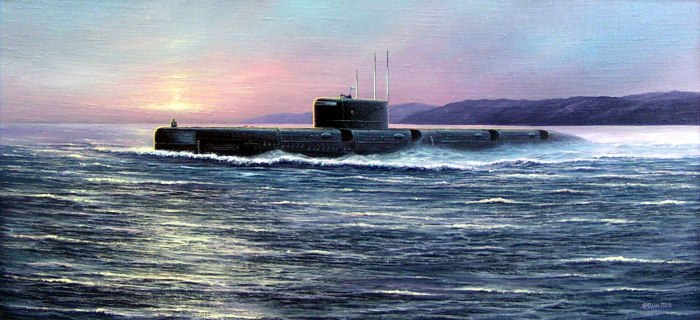 Атомная подводная лодка 675 проекта
