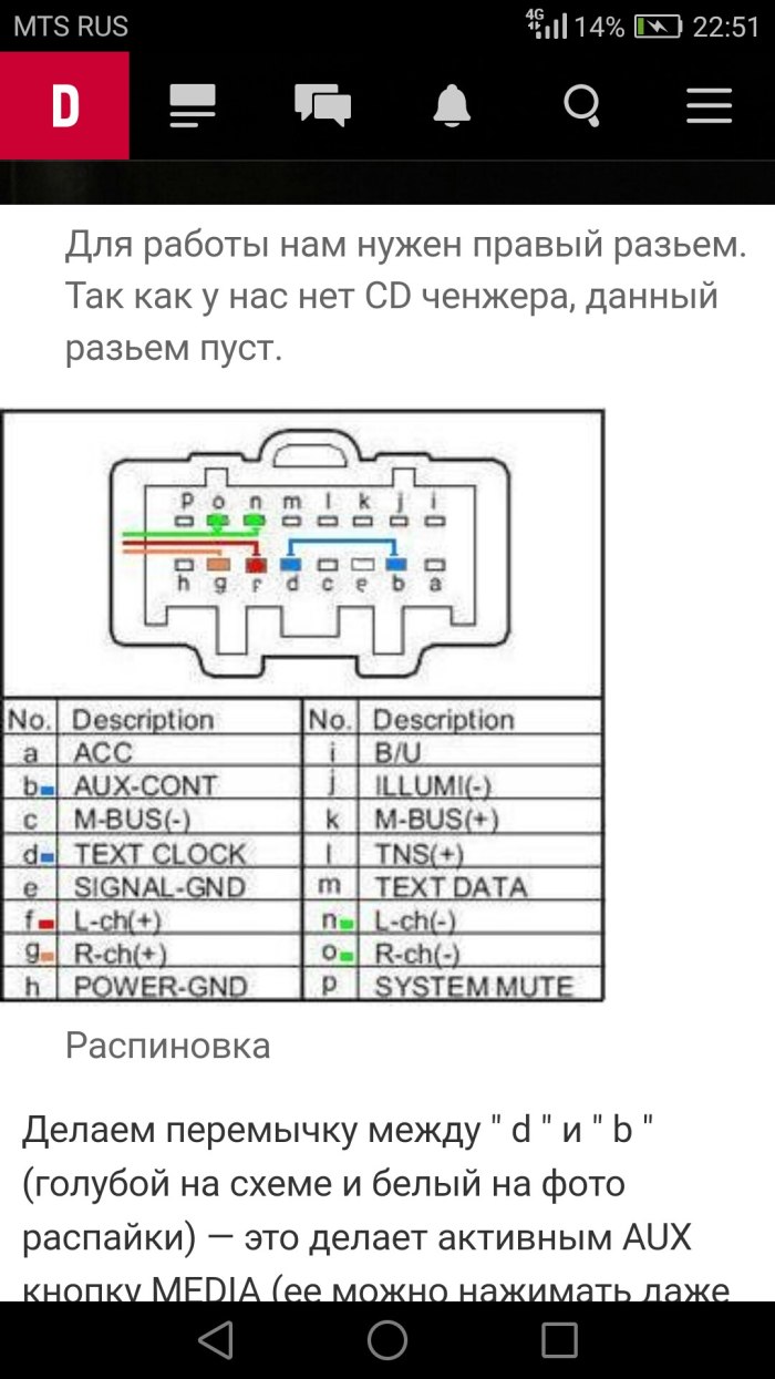 Магнитола штатное Мазда 6 gg схема подключения
