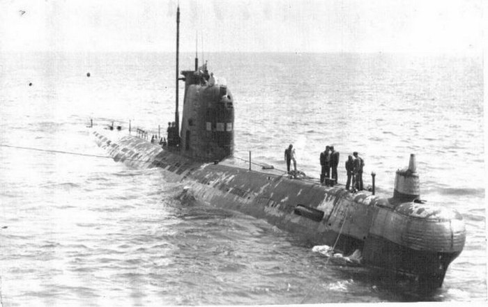 Подводная лодка сом 641б