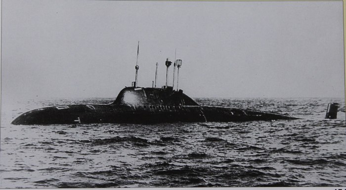 Атомная подводная лодка проекта 705