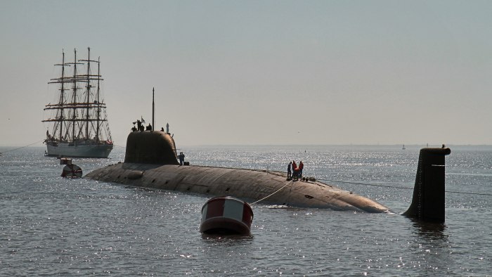 АПЛ Северодвинск в Кронштадте