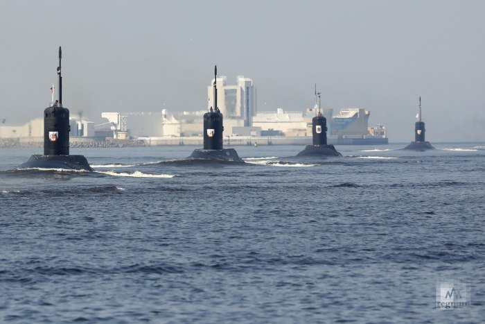 Парад ВМФ В Кронштадте