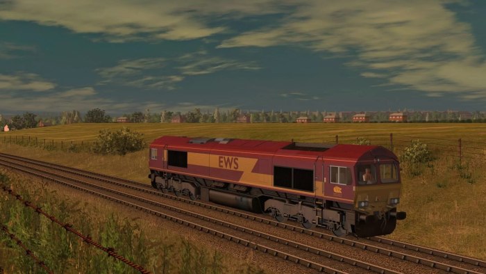 Рельсоукладочный поезд Trainz