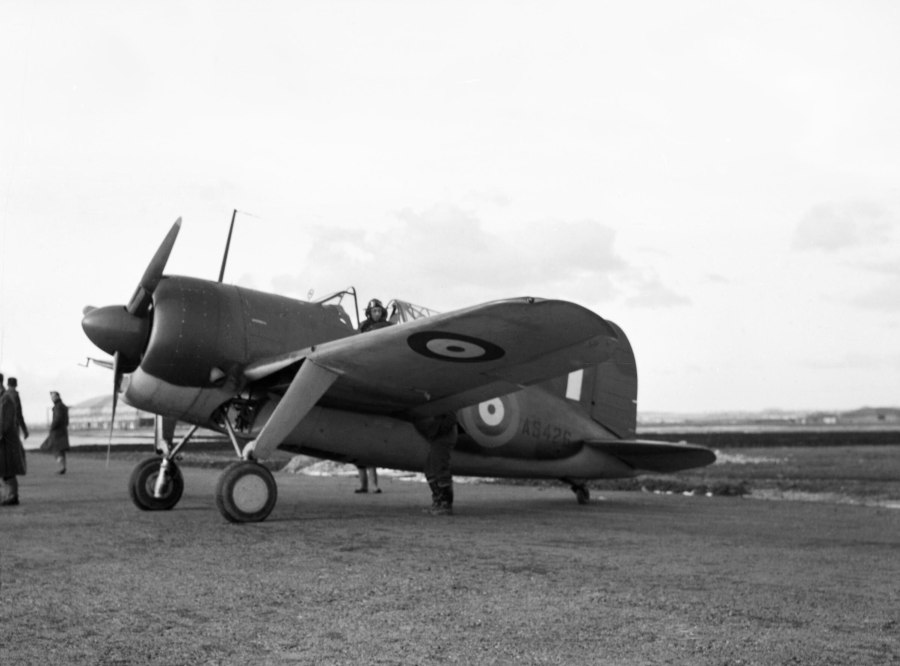 Самолет us f2a Buffalo