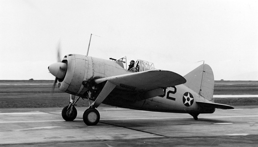 F2a Buffalo самолёт