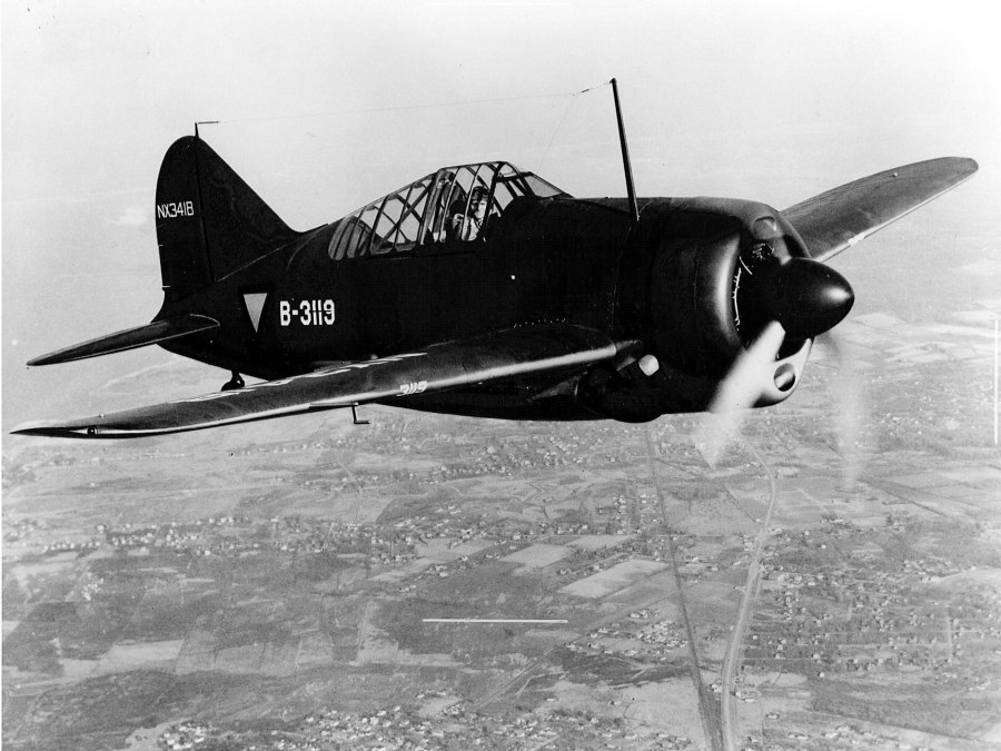 Brewster f2a Buffalo. War Thunder