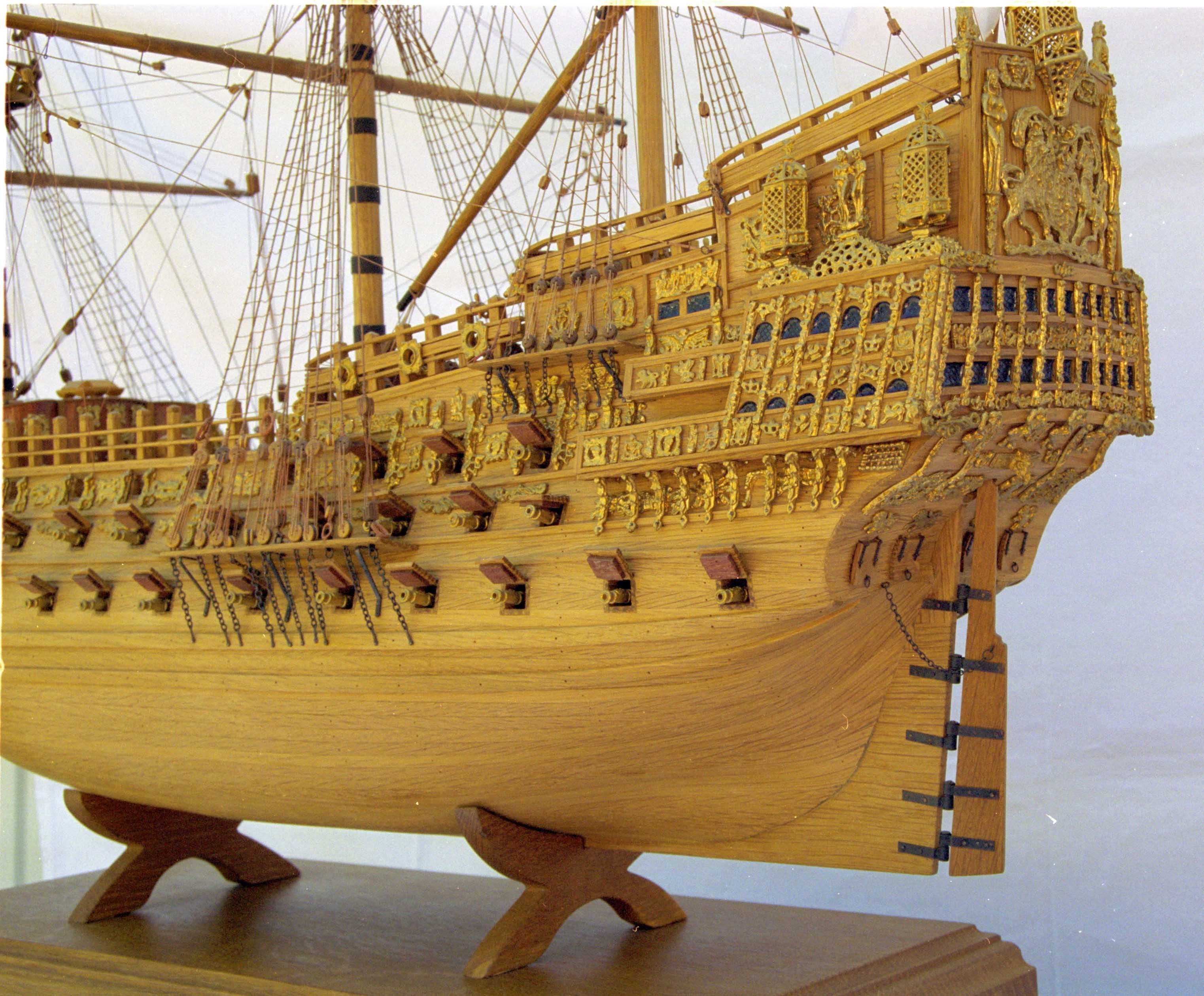 Сборка деревянных кораблей