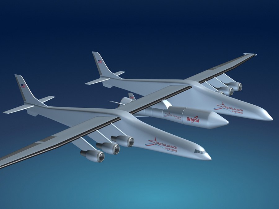 Самолет Stratolaunch model 351
