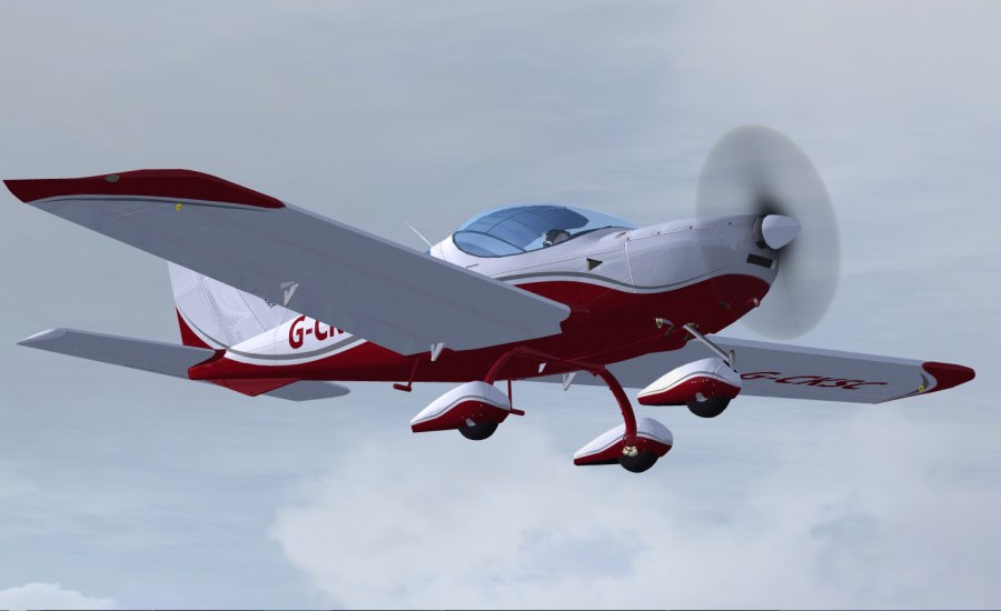 Полет на самолете sportcruiser
