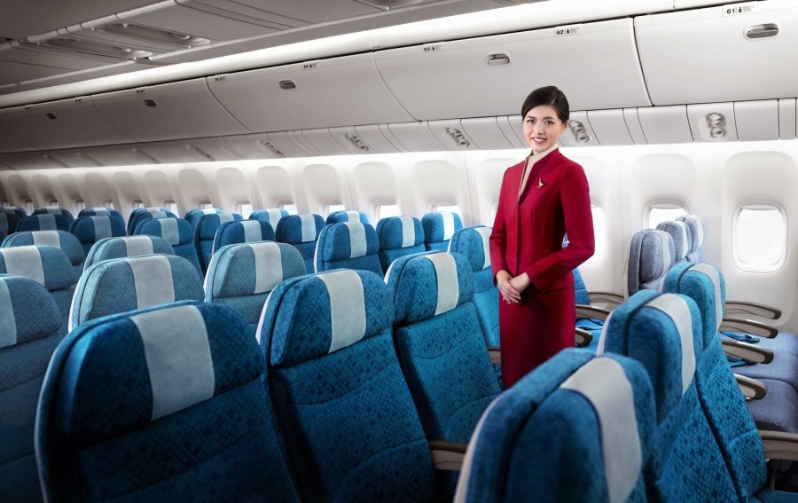 Cathay Pacific Airways самолеты внутри