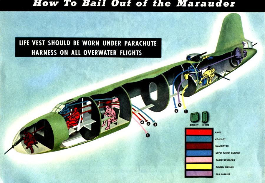 B-26 Marauder Cutaway