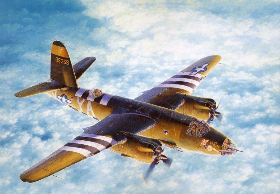 B26 бомбардировщик