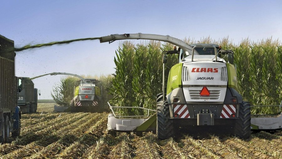 Комбайн CLAAS для силоса