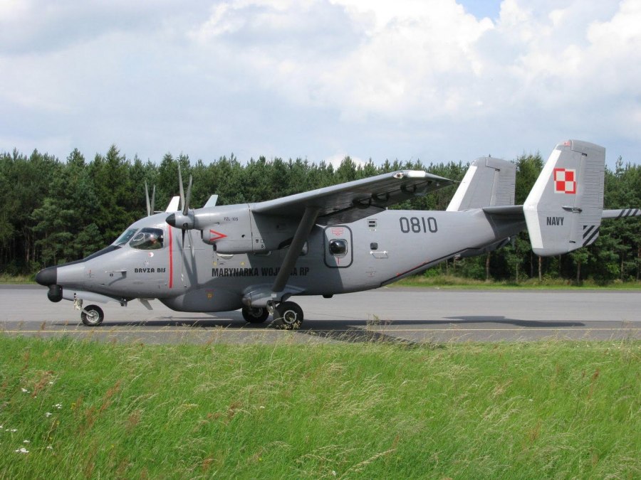 Aircraft Type(m28) PZL-Mielec m-28b/pt Bryza