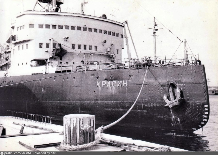 Красин ледокол, 1976