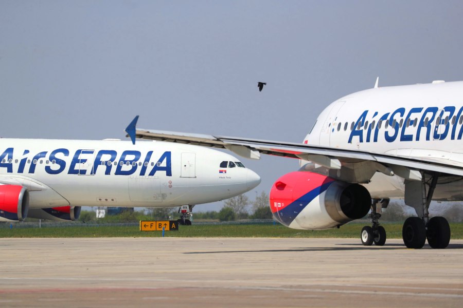 Логотип Air Serbia авиакомпания
