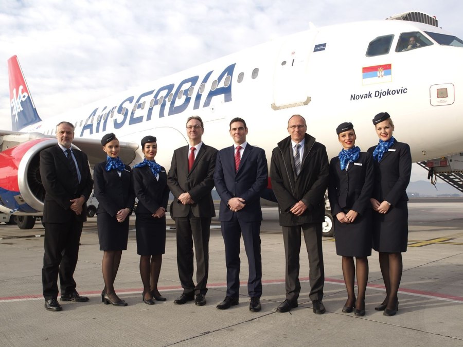 Air Serbia Airlines логотип