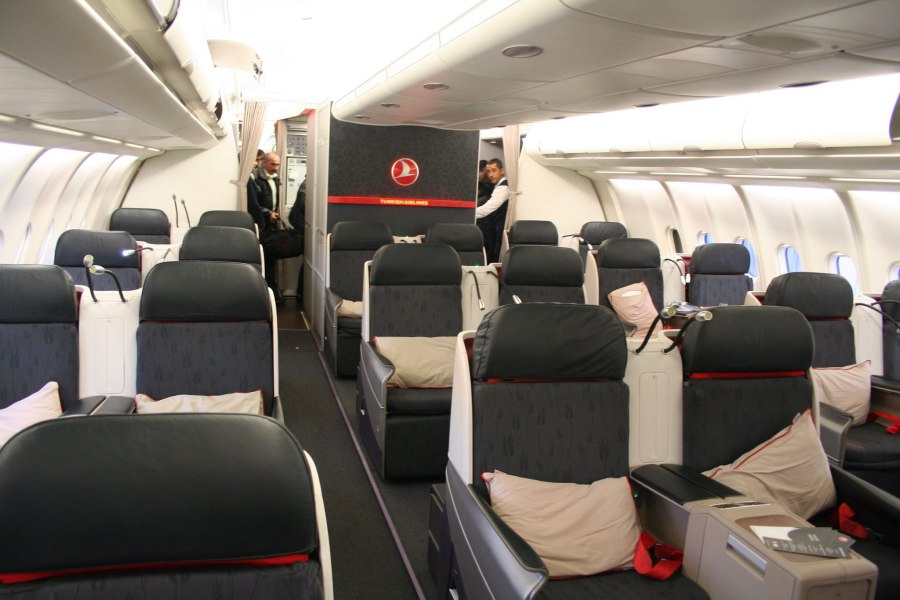Airbus a321 Turkish Airlines Business class