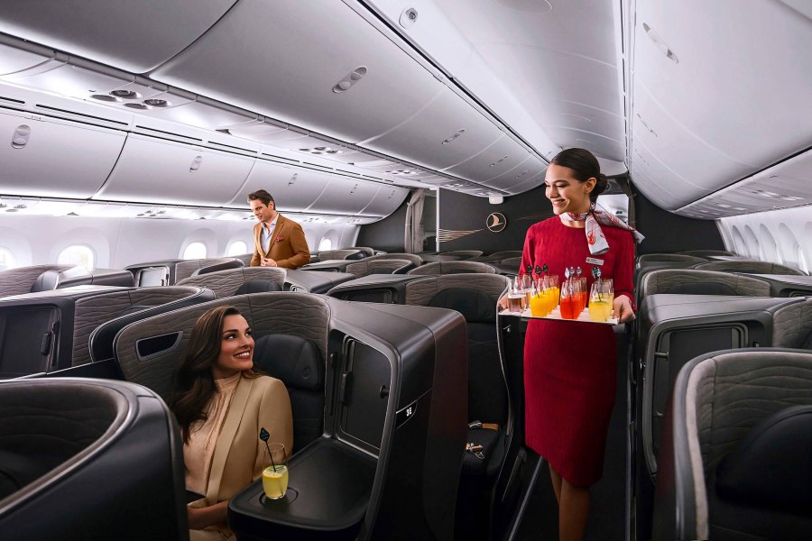 Turkish Airlines a350 Business class
