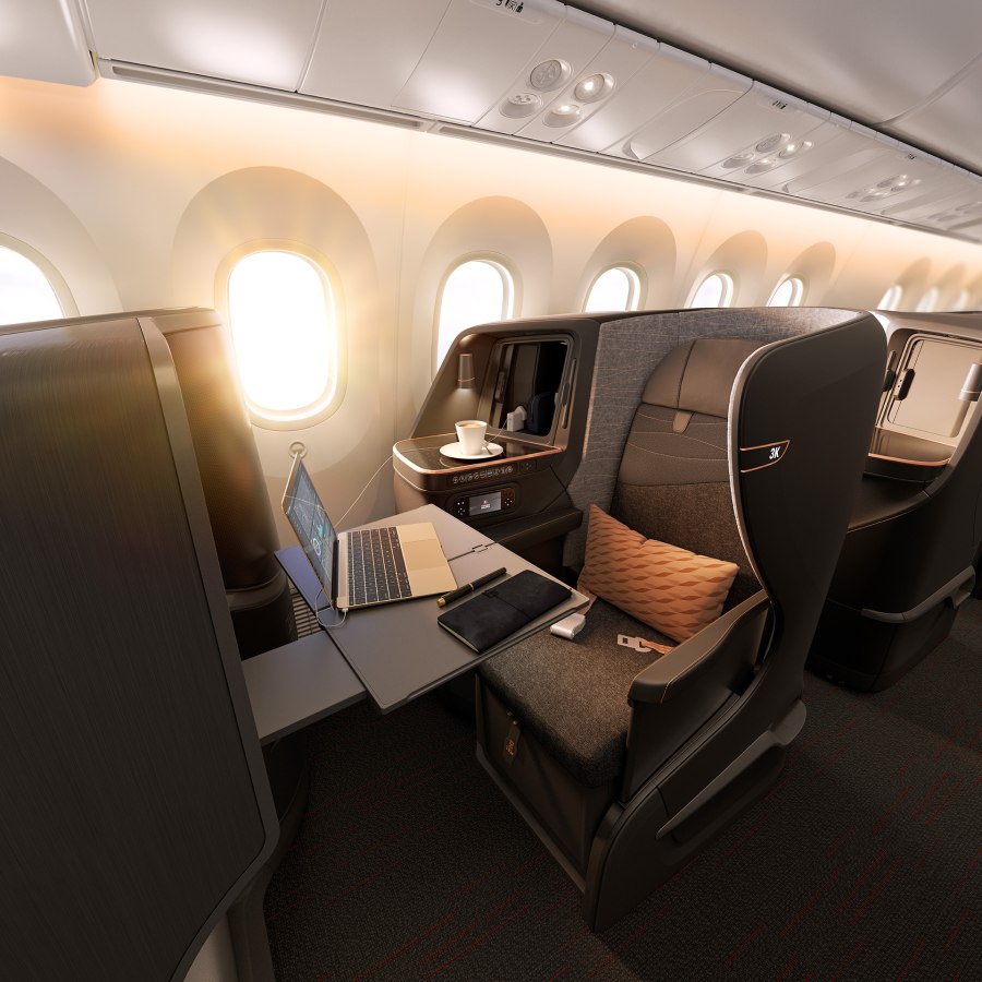 Boeing 787 Turkish Airlines Business class