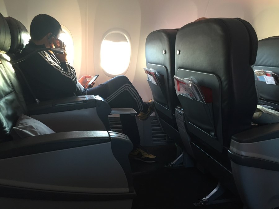 Боинг 737 салон Turkish Airlines