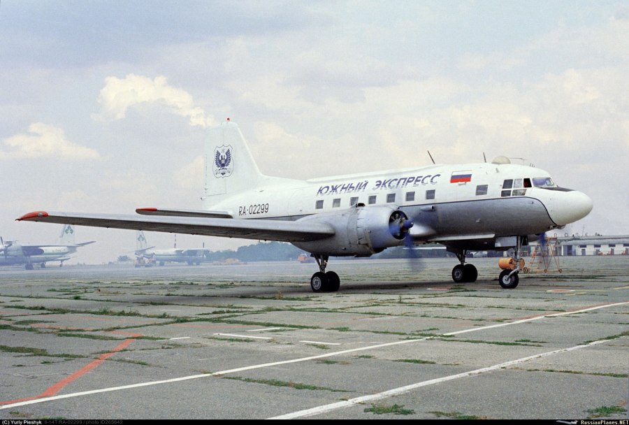 Полярная Авиация СССР ил-14