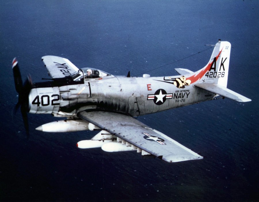 Ad-4 Skyraider во Вьетнаме