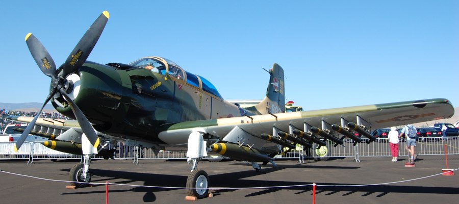 Штурмовик a–1 Skyraider