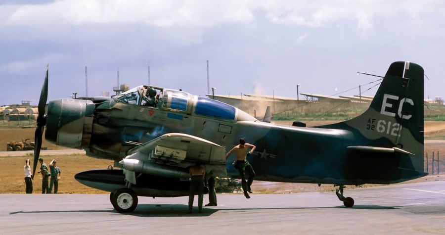 A-1 Skyraider Вьетнам