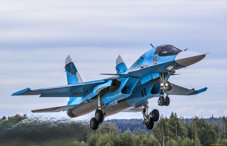 Су34 самолет ВВС России