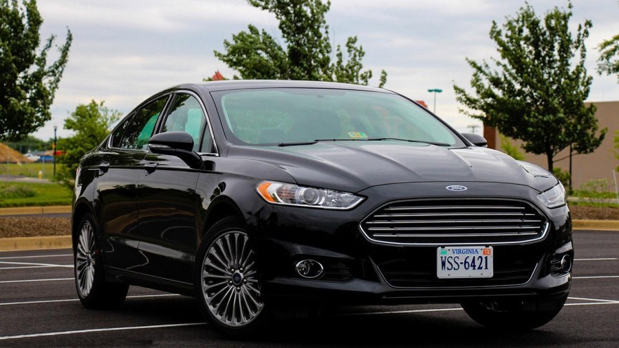 Ford Fusion черный 2007