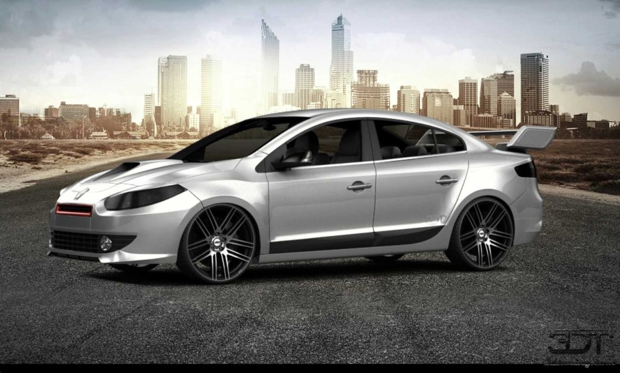 Renault Fluence обвес
