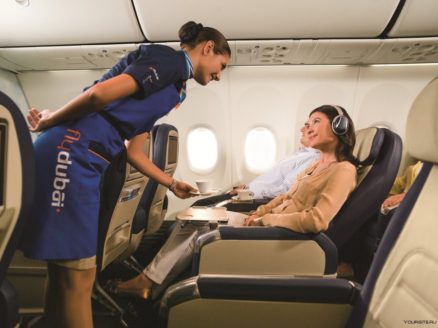 Бизнес flydubai Boeing 737-800