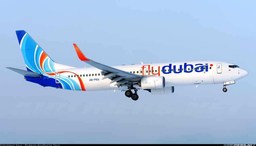 Boeing 737-8kn flydubai