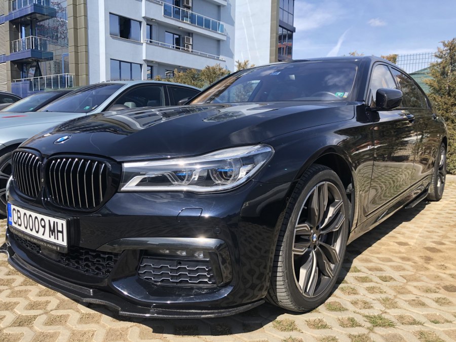 Черный карбон BMW 5