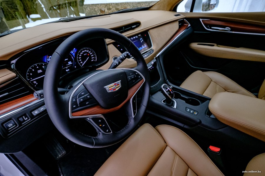 Кадиллак xt5 салон