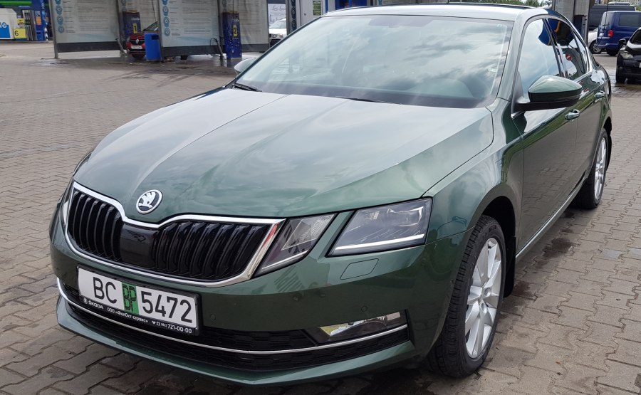 Škoda Octavia a8 Emerald