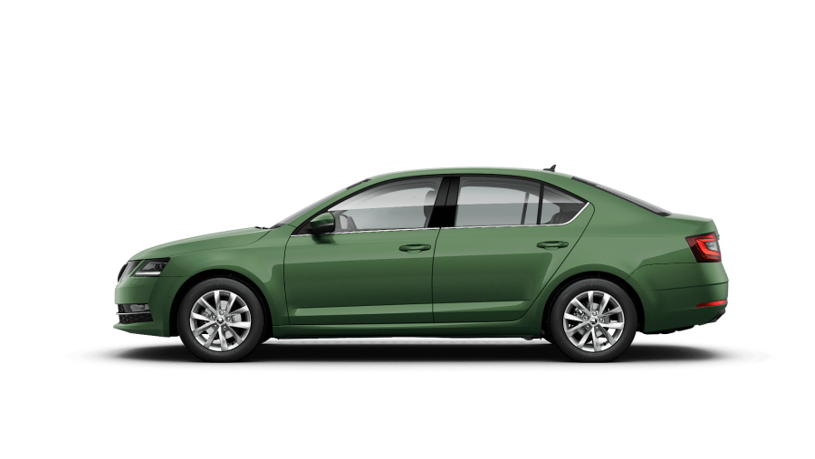 Skoda Octavia a8 зеленая