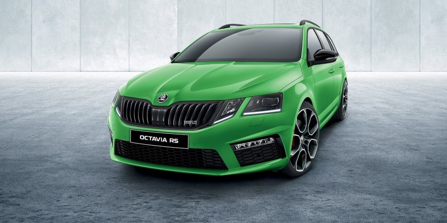 Skoda Octavia Emerald Green