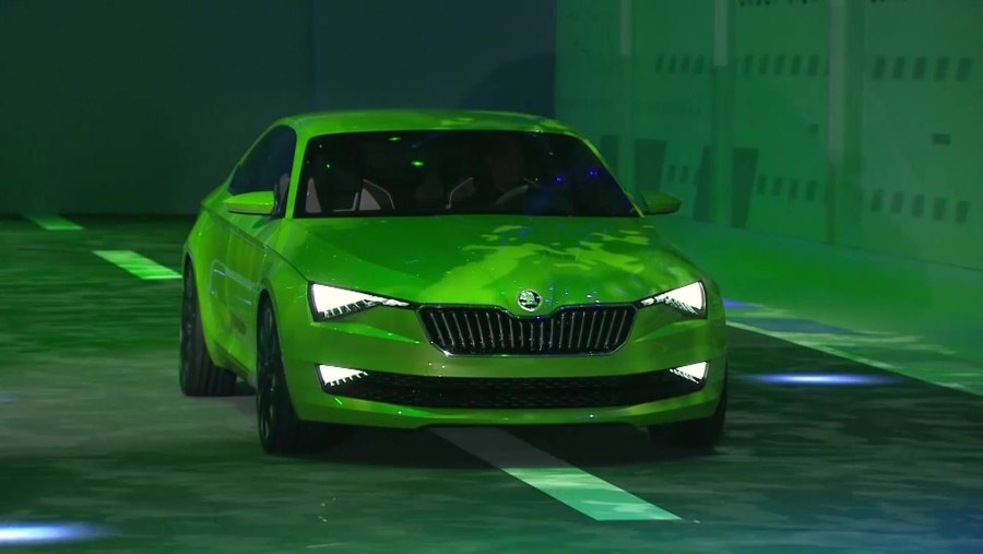 Skoda Octavia 2021 зеленая