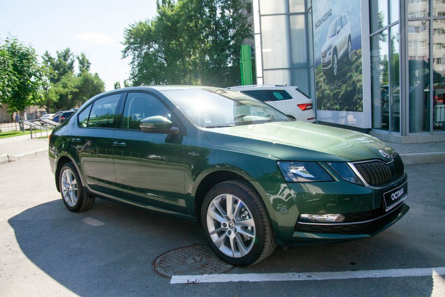 Skoda Octavia RS Green 2020