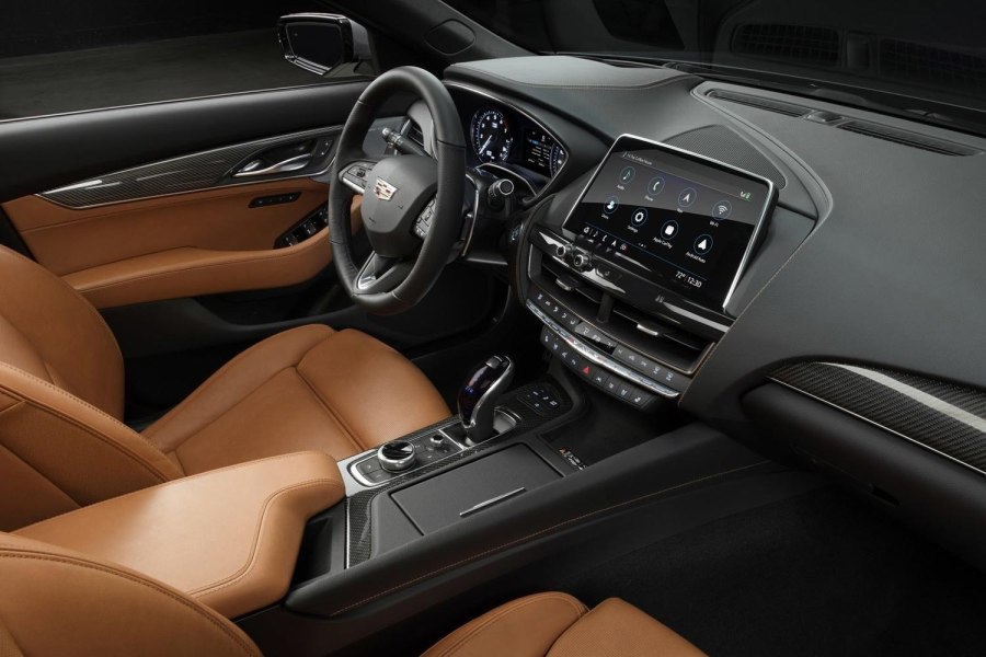 Cadillac ct5 2020 салон