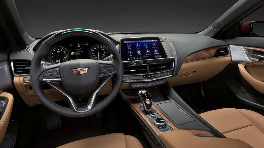 Cadillac ct5 2021 салон