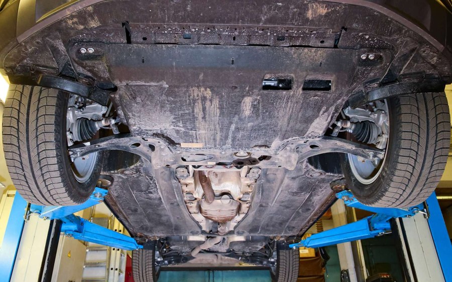 Mazda CX-5 снизу