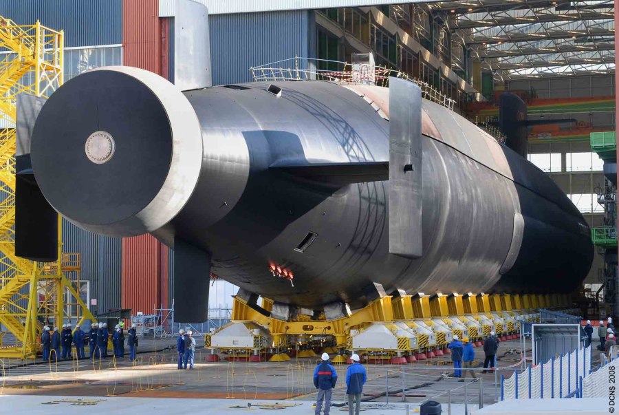 Suffren class Submarine разрез